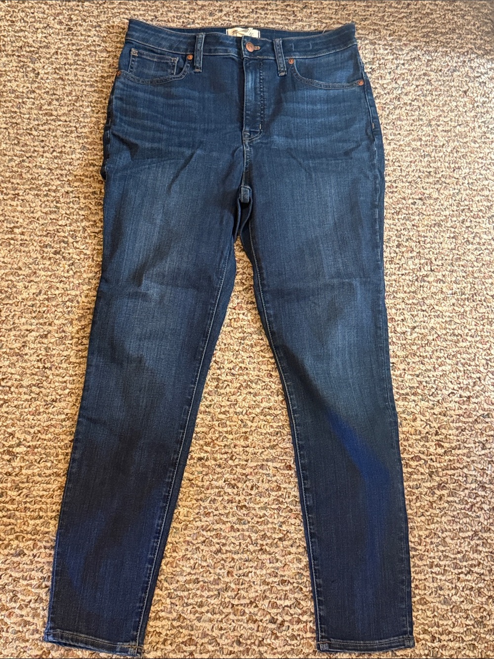 Madewell Curvy High Rise Skinny Jeans Size 29